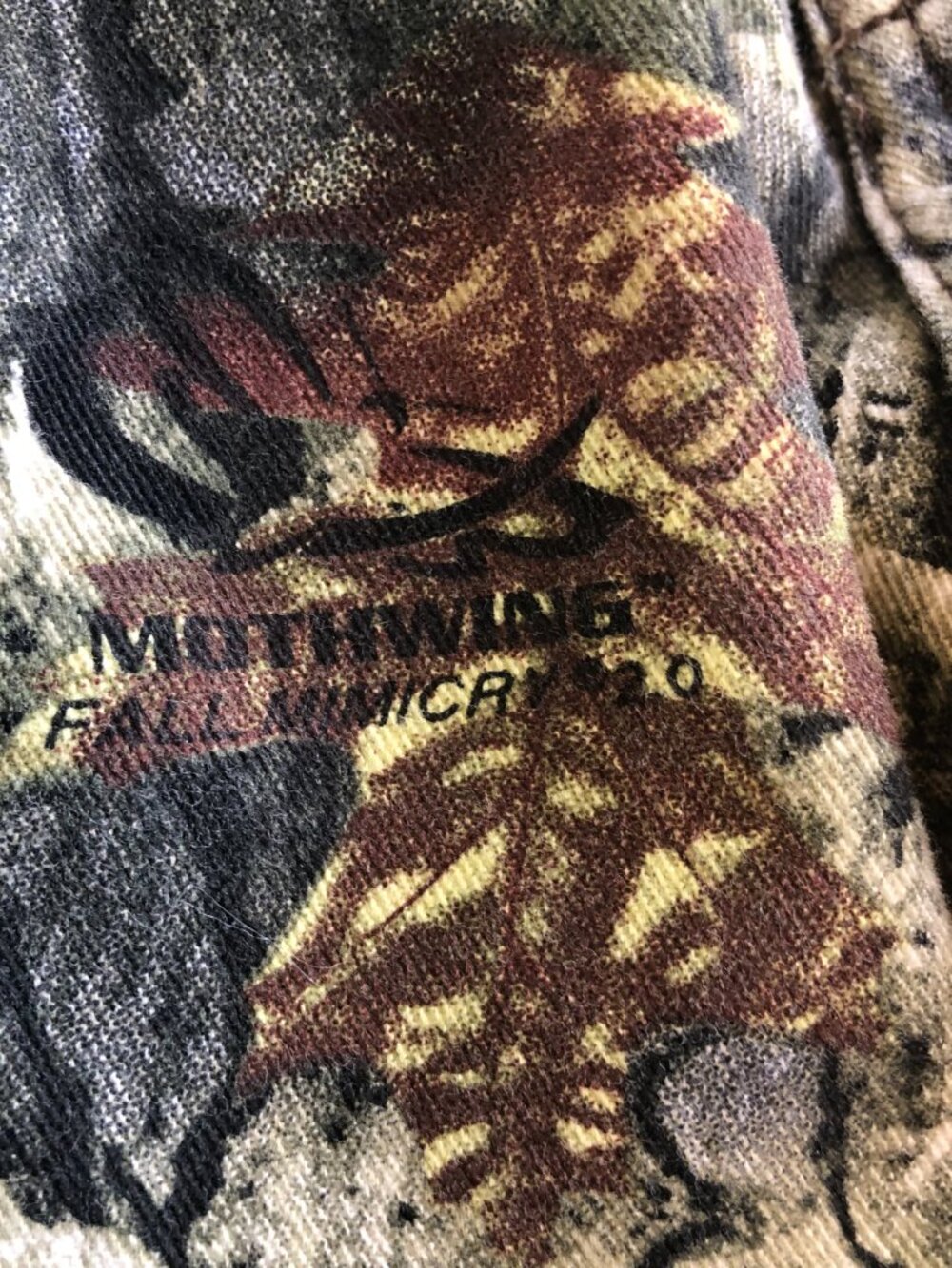 Mothwing Hunting Pants Mens Large 34 Fall Mimicry 2.0 camo Cargo Windbreaker - Picture 4 of 16